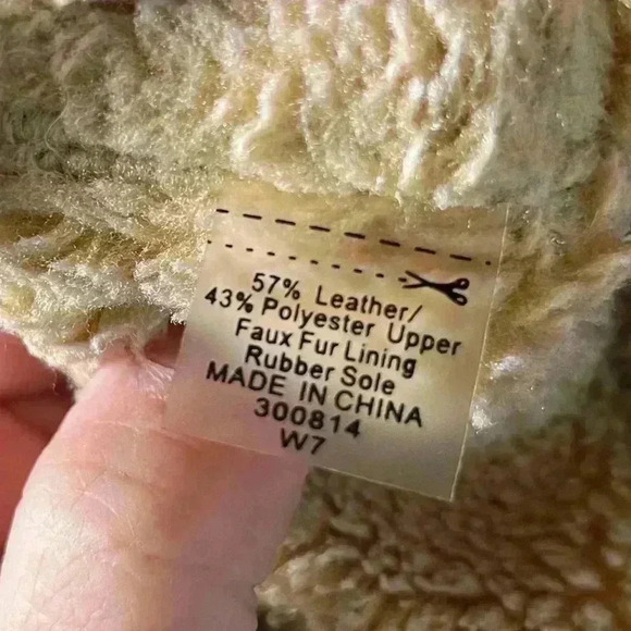 Toms Nepal Suede/Knit Upper Faux Fur Pull On Boots Size 7 - Picture 4 of 10